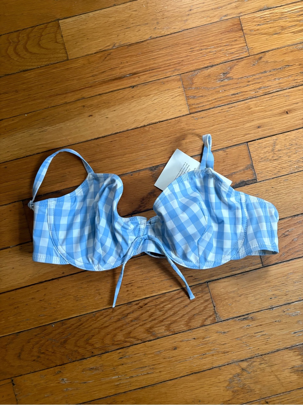 Sezane x YSE Corbeille Siva Bikini Top 32D